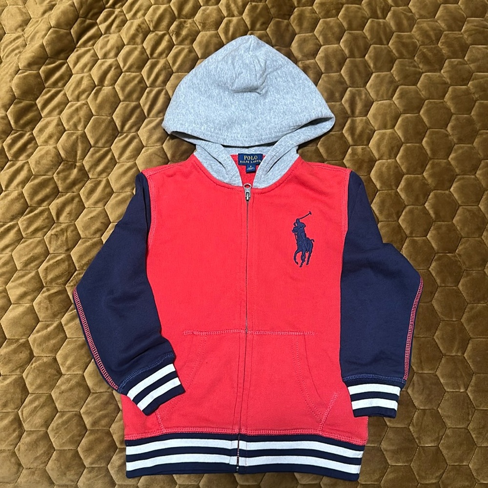 EUC - Ralph Lauren Polo Boys Hoodie - Sz. 6